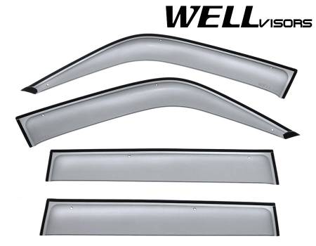 WellVisors - WellVisors Side Window Deflectors Toyota RAV4 96-00 Premium Series