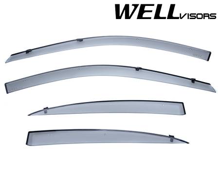 WellVisors - WellVisors Side Window Deflectors Acura TL 04-08 Premium Series