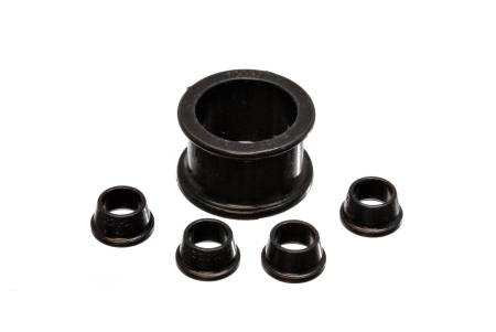 Energy Suspension - Energy Suspension 96-00 Honda Civic/CRX / 99-00 Honda Civic Si Black Power Steering Rack Bushing Set