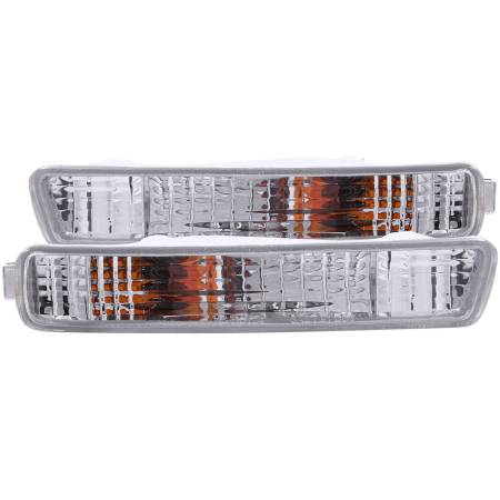 ANZO Headlights, Tail Lights and More  - ANZO 1994-1995 Honda Accord Euro Parking Lights Chrome