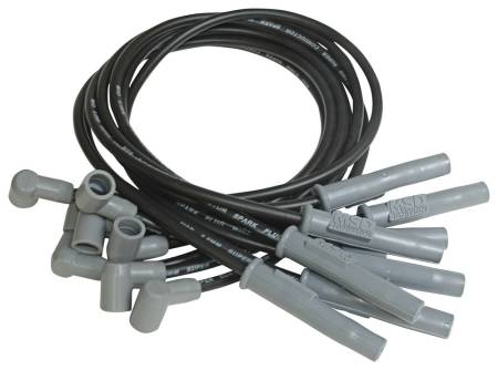 MSD Ignition - MSD Wire Set, Black Super Conductor, Big Block Chevy, Socket