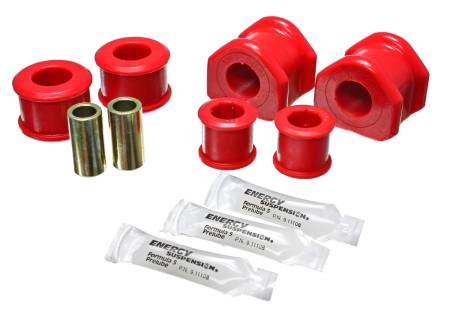 Energy Suspension - Energy Suspension 11-13 Ford Mustang Red 24mm Rear Sway Bar Bushings