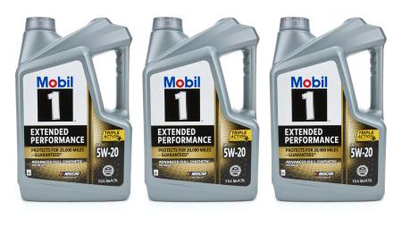 Mobil 1 - Mobil 1 Motor Oil - Extended Performance - 5W20 - Synthetic - 5 qt - Set of 3