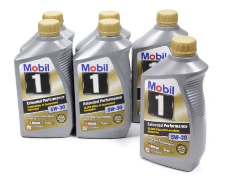 Mobil 1 - Mobil 1 Motor Oil - Extended Performance - 5W30 - Synthetic - 1 qt - Set of 6