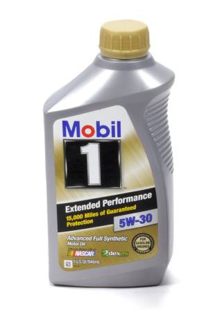 Mobil 1 - Mobil 1 Motor Oil - Extended Performance - 5W30 - Synthetic - 1 qt - Each