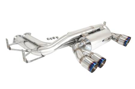 Megan Racing - Megan Racing Supremo Exhaust System: BMW E46 M3 01-06 Burnt Roll Tips