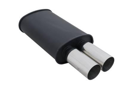 Megan Racing - Megan Racing Exhaust Muffler: M-DT Muffler Black