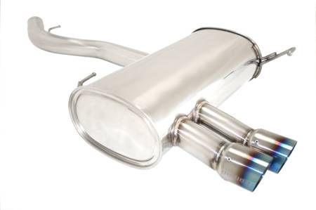 Megan Racing - Megan Racing Supremo Exhaust System: BMW E90/92 328i/328ix 2007-11 Blue Titanium Tips