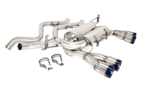 Megan Racing - Megan Racing Supremo Exhaust System: BMW E92 M3 2008-13 Burnt Roll Tip