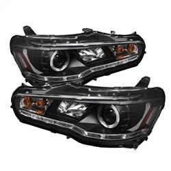 Spyder Auto - Spyder Mitsubishi Lancer/EVO-10 08-14 Projector Xenon/HID- LED Halo DRL Blk PRO-YD-ML08-HID-DRL-BK