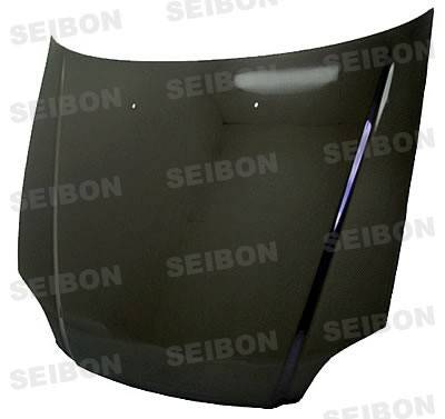 Seibon Carbon - Seibon OEM-style carbon fiber hood for 1999-2000 Honda Civic