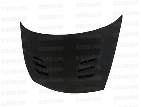 Seibon Carbon - Seibon TS-style carbon fiber hood for 2006-2010 Honda Civic 4DR JDM / Acura CSX