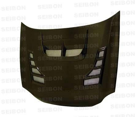 Seibon Carbon - Seibon CW-style carbon fiber hood for 2002-2003 Subaru Impreza/WRX