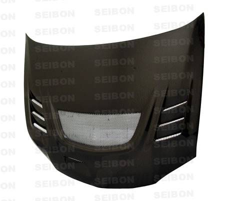 Seibon Carbon - Seibon CW-style carbon fiber hood for 2003-2007 Mitsubishi Lancer EVO