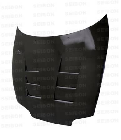 Seibon Carbon - Seibon TS-style carbon fiber hood for 1993-1998 Toyota Supra