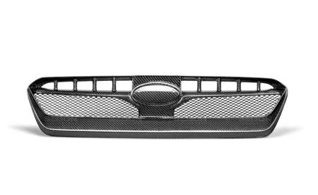 Seibon Carbon - Seibon OEM-style carbon fiber front grille for 2015-up Subaru Impreza WRX/Sti