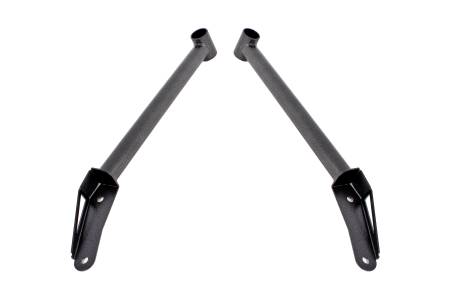 BMR Suspension - BMR 16-17 6th Gen Camaro Front Of Rear Cradle Brace - Black Hammertone