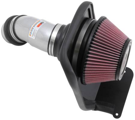 K&N - K&N 14-16 Kia Soul L4 2.0L Typhoon Cold Air Intake Aluminum Silver