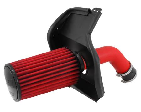 AEM Induction - AEM 15-17 Subaru WRX STi 2.5L H4 - Cold Air Intake System - Wrinkle Red