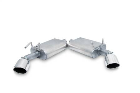 Gibson Performance Exhaust - Gibson 10-15 Chevrolet Camaro LS 3.6L 2.25in Axle-Back Dual Exhaust - Stainless