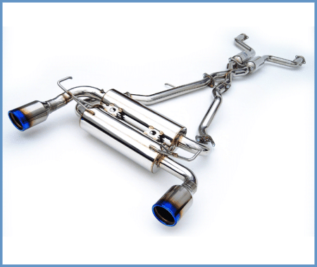 Invidia - Invidia 02-08 Nissan 350z Gemini Rolled Titanium Tip Cat-back Exhaust