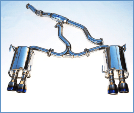 Invidia - Invidia 11+ STI/WRX Sedan Only 76mm Q300 Titanium Tip Cat-back Exhaust