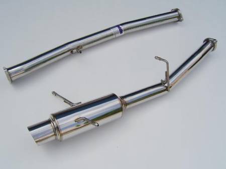 Invidia - Invidia 02-07 WRX/STi 76mm N1 RACING Stainless Steel Tip Cat-back Exhaust