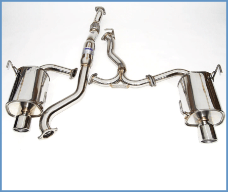 Invidia - Invidia 2014-2016 Subaru Forester XT Q300 w/ Rolled Polsihed Tips Cat-Back Exhaust