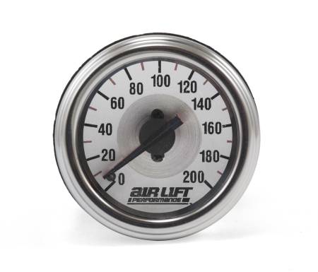 Air Lift Performance - Air Lift Dual Needle Gauge-200 PSI 26228