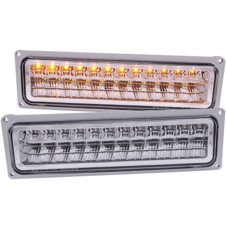 ANZO Headlights, Tail Lights and More  - ANZO 1988-1998 Chevrolet C1500 LED Parking Lights Chrome