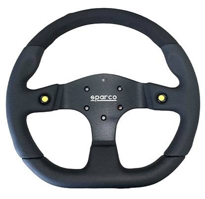 Sparco - Sparco Steering Wheel L999 Mugello Blk/Blk/Bl