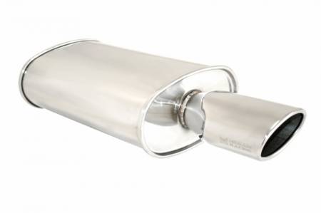 Megan Racing - Megan Racing Exhaust Muffler: O-ST Muffler (Single Oval Tip)