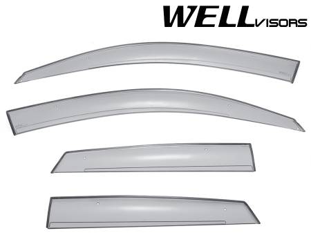 WellVisors - WellVisors Side Window Deflectors Audi Q3 15-18 Aerodyn Series