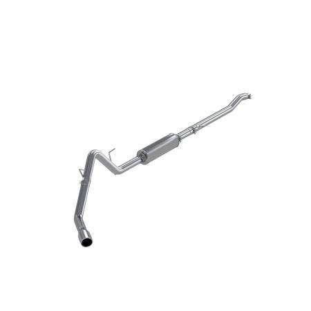 MBRP Exhaust - MBRP 2005-2007 Dodge Dakota 3.7/4.7L 3 Cat Back Single Side