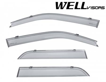 WellVisors - WellVisors Side Window Deflectors Ford Escape 08-12 Premium Series