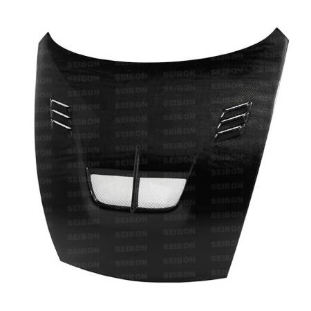 Seibon Carbon - Seibon BD-style carbon fiber hood for 2009-2014 Nissan 370Z