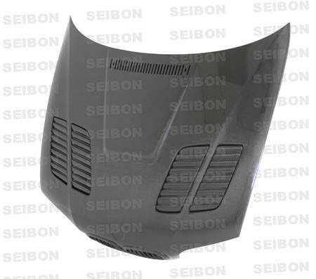 Seibon Carbon - Seibon GTR-style carbon fiber hood for 2001-2005 BMW E46 M3