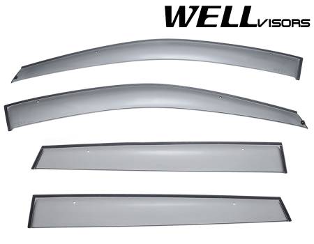 WellVisors - WellVisors Side Window Deflectors Buick Enclave 08-17 Premium Series