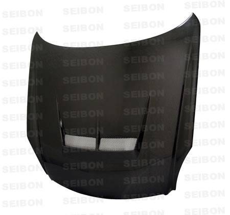 Seibon Carbon - Seibon JS-style carbon fiber hood for 2003-2007 Infiniti G35 2DR