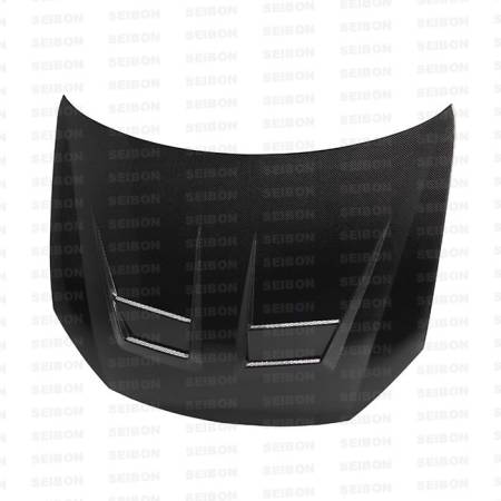 Seibon Carbon - Seibon DV-style carbon fiber hood for 2010-2011 VW Golf / GTI (Shaved)