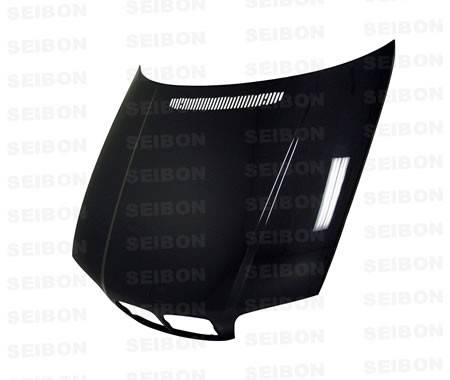 Seibon Carbon - Seibon OEM-style carbon fiber hood for 1999-2002 BMW E46 2DR, pre LCI