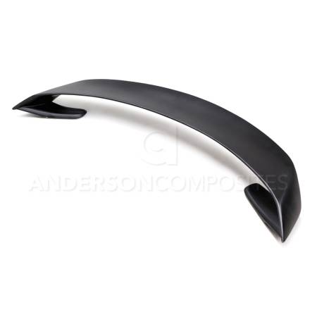 Anderson Composites - Anderson Composites 15-16 Ford Mustang GT 350 R Style Fiberglass Rear Spoiler