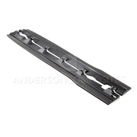 Anderson Composites - Anderson Composites 16-17 Ford Focus RS Type-AR Rocker Panel Splitter