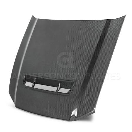 Anderson Composites - Anderson Composites 10-14 Ford Mustang/Shelby GT500 and 2013-2014 GT/V6 Type-GT Hood