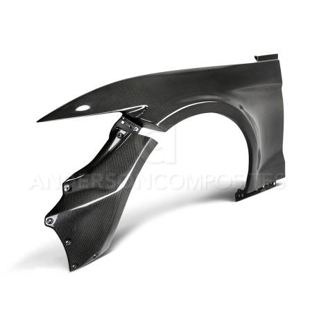 Anderson Composites - Anderson Composites 15-17 Ford Mustang Type-JTP Fender Flares (10 Piece Set)