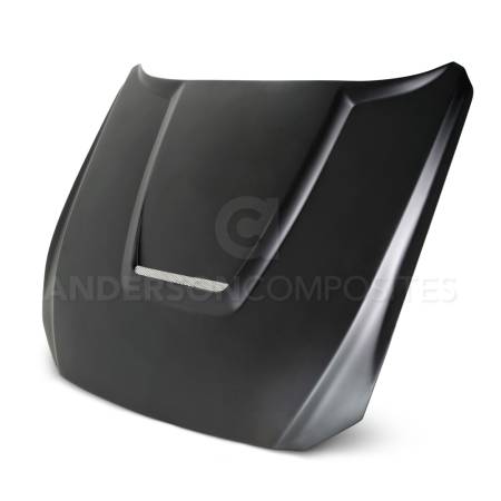 Anderson Composites - Anderson Composites 15-16 Ford Mustang Type-GR Fiberglass Hood