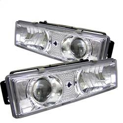 Spyder Auto - Spyder Chevy C/K Series 1500 88-99 Projector Headlights Chrm High 9005 (Not Include) PRO-YD-CCK88-C