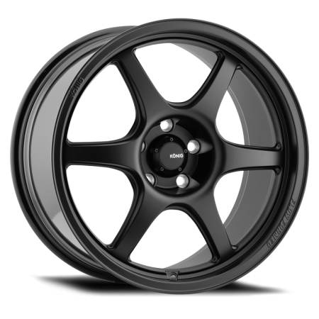 Konig Wheels - Konig Wheels Rim Hexaform 18X9.5A 5X114.3 ET35 Matte Black