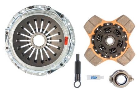 EXEDY Racing Clutch - Exedy 2008-2015 Mitsubishi Lancer Evolution GSR L4 Stage 2 Cerametallic Clutch Thick Disc