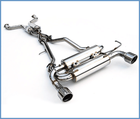 Invidia - Invidia 02-08 Nissan 350z Gemini Rolled Stainless Steel Tip Cat-back Exhaust